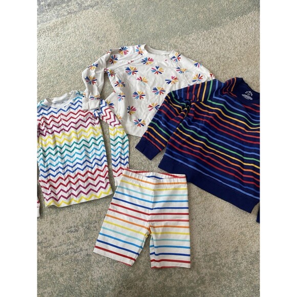 Primary Other - Primary Girls Rainbow Candy Floral Sweatshirt and Recess Shorts 8-9 & 12